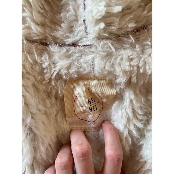 Hei Hei Jacquard Sherpa Lined Long Vest Women’s - Picture 8 of 10